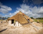 English Heritage unveils recreation of 4,500-year-old Neolithic hall near Stonehenge