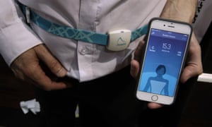 Another product at CES, 2breathe Sleep Inducer, is a device that helps people sleep using guiding tones composed from the user’s breathing.