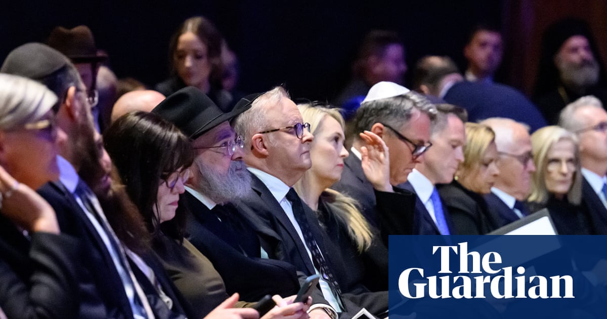 Silence marks moment of sorrow as Australians mourn victims of Bondi terror attack