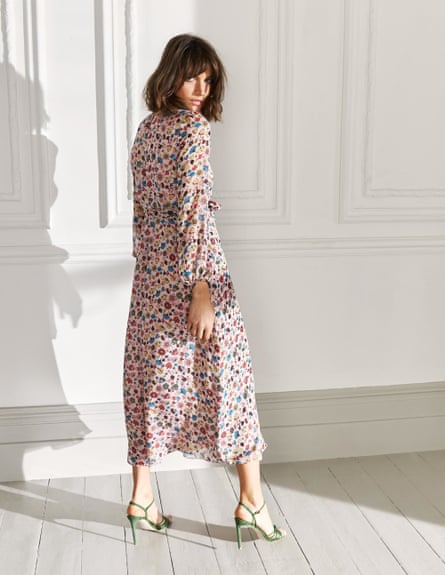 designer summer dresses 2017 Lanvin Summer 2017 Chiffon Silk Floral Maxi Dress Black