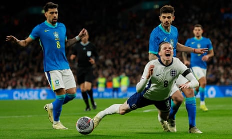 England 0-1 Brazil: international football friendly – as it