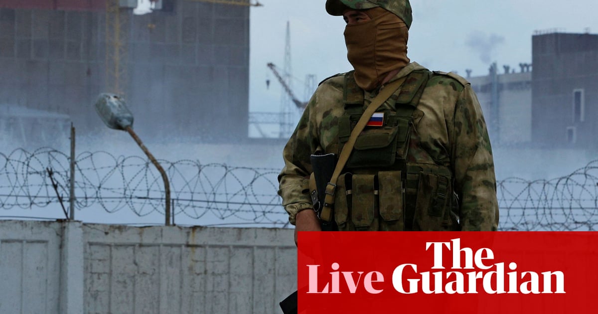 Russia-Ukraine war: Russian forces gathering in the south but unclear why, UK intelligence warns – live