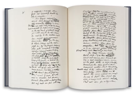 Part of original manuscript of Frankenstein