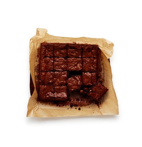 Felicity Cloake’s perfect gluten-free chocolate brownies.
