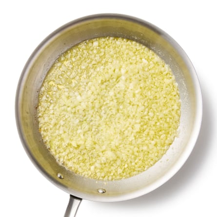 fry the chopped onion