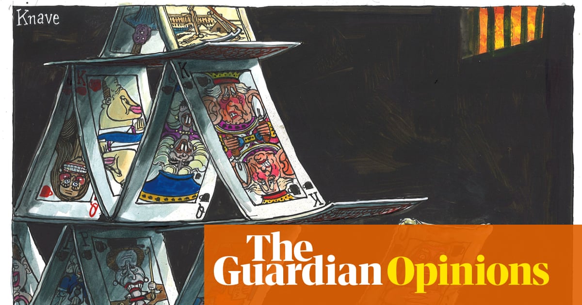 Martin Rowson on the impact of Andrew Mountbatten-Windsor on the royal family – cartoon
