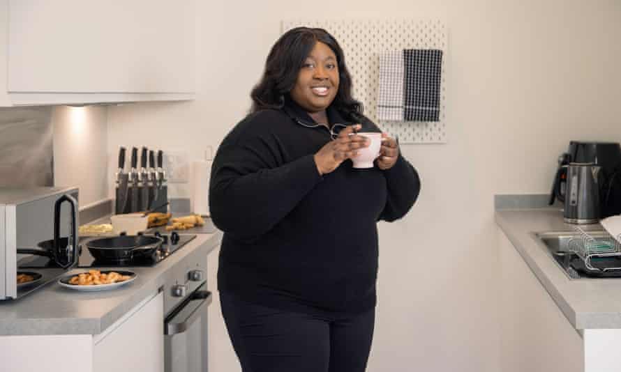 ‘I have to move my bike to get to the fridge’ – the UK boom in microflats Bolu Sofoluwe at Pocket Living in Barking.