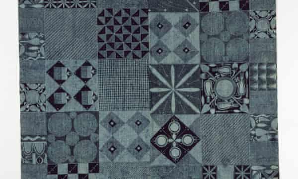 Design textile de l'ouest du Nigeria réalisé au début des années 1960