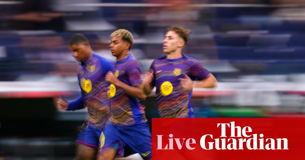 Real Madrid v Barcelona: La Liga – live updates