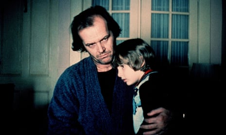 Danny Lloyd with Jack Nicholson in The Shining. 