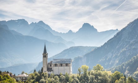 Valle di Cadore is a great base for exploring the Dolomites.