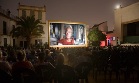 Coliseo San Andrés open-air cinema