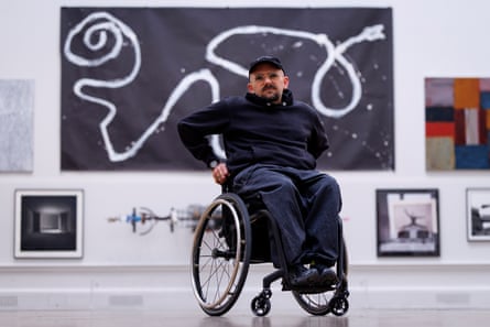 He’s brought a bit of strangeness to this stuffy old show … curator Ryan Gander.
