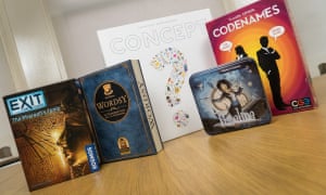 Board games for Christmas: EXIT, Wordsy, Concept, Timeline and Codenames