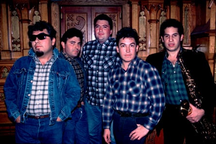 Los Lobos in Chicago, 1984.