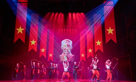 A performance of Miss Saigon in Vienna in January