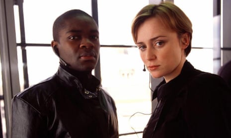 David Oyelowo and Keeley Hawes as Zoe and Danny in Spooks.