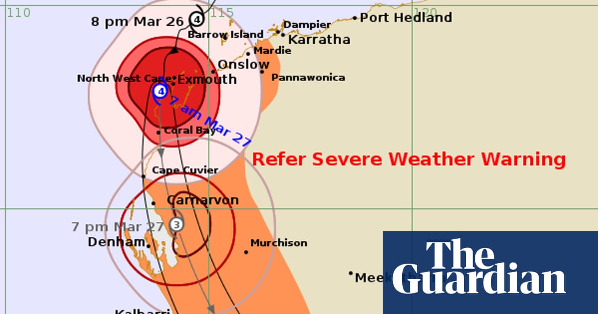 Tropical Cyclone Narelle: massive storm to make landfall today and bring possible flash flooding to Perth