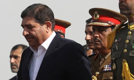 Iran's first vice-president Mohammad Mokhber pictured in Tehran in May 2023.