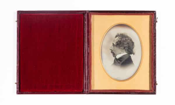 The daguerreotype profile portrait of Dickens was donated to the Charles Dickens Museum last year
