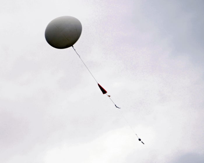 Drones offer alternative to balloons for weather research — image supplied by The Guardian Technology's feed