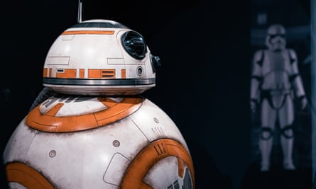 Exhibits for every generation … Star Wars’ BB8.
