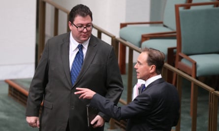 George Christensen and Greg Hunt