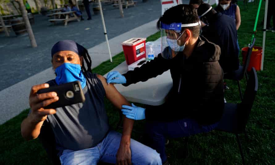 A vaccination even in Washington DC, May 2021.