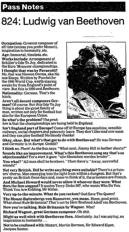 The Guardian, 8 May 1996.