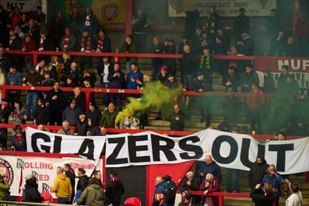 FC United of Manchester and The 1958, a Manchester United fan group, staging United United Day