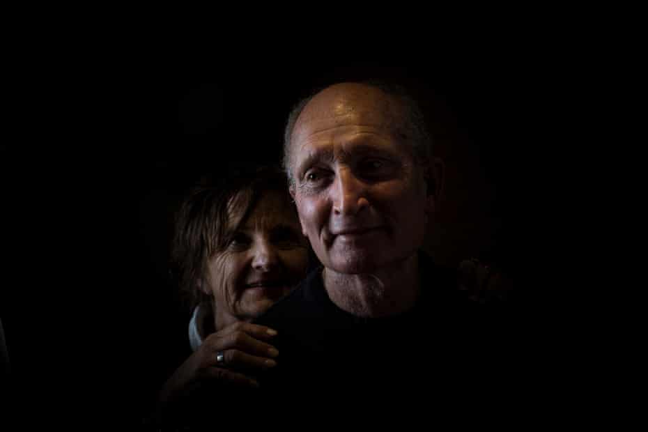 Alan ‘Dizzy’ Lynch, with his wife Jen.