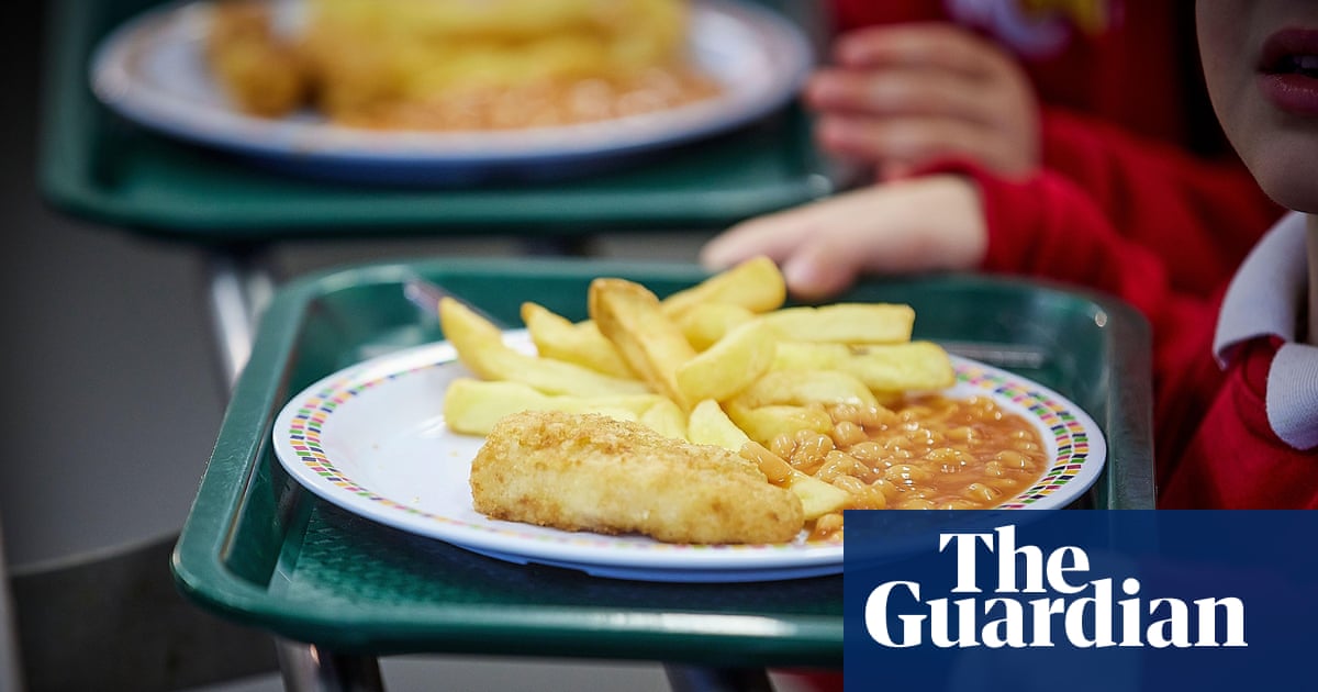 Children who get free school meals in England earn less as adults, study finds