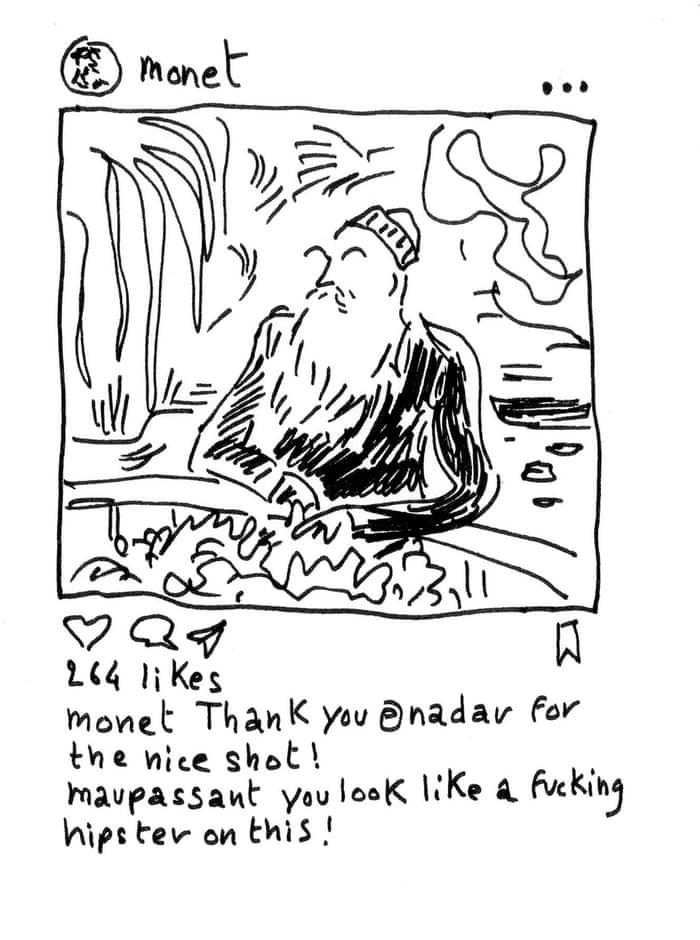 It's a #masterpiece! What if Gauguin and Monet had been on ...