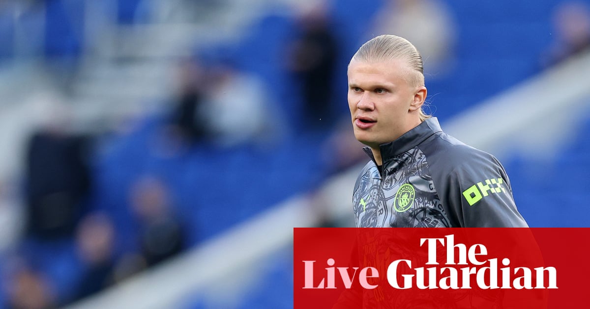 Everton v Manchester City: Premier League – live