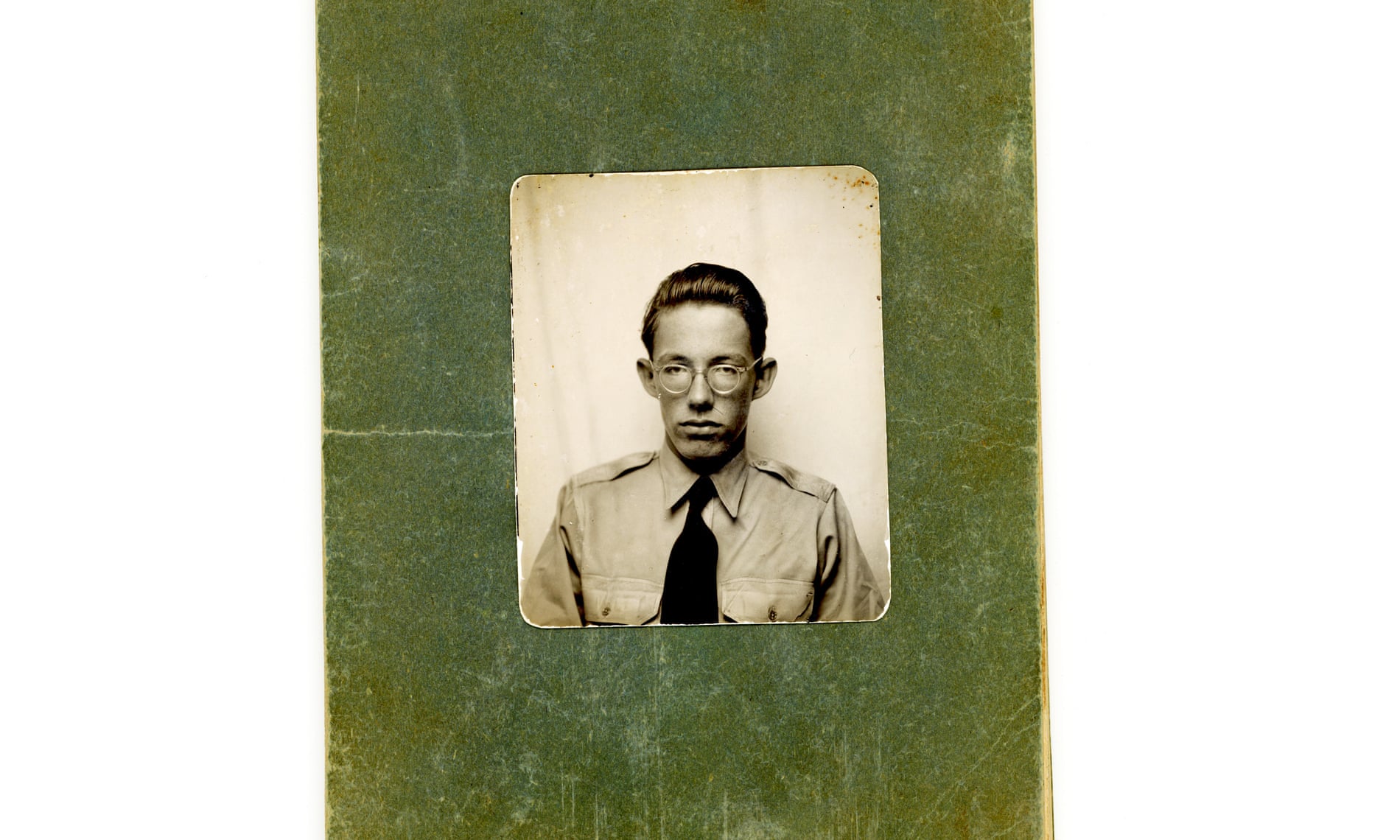 A photograph of William Luther Pierce from the archive of Kelvin Pierce.