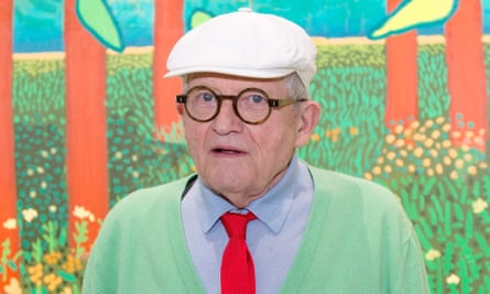 Signature look: artist David Hockney.