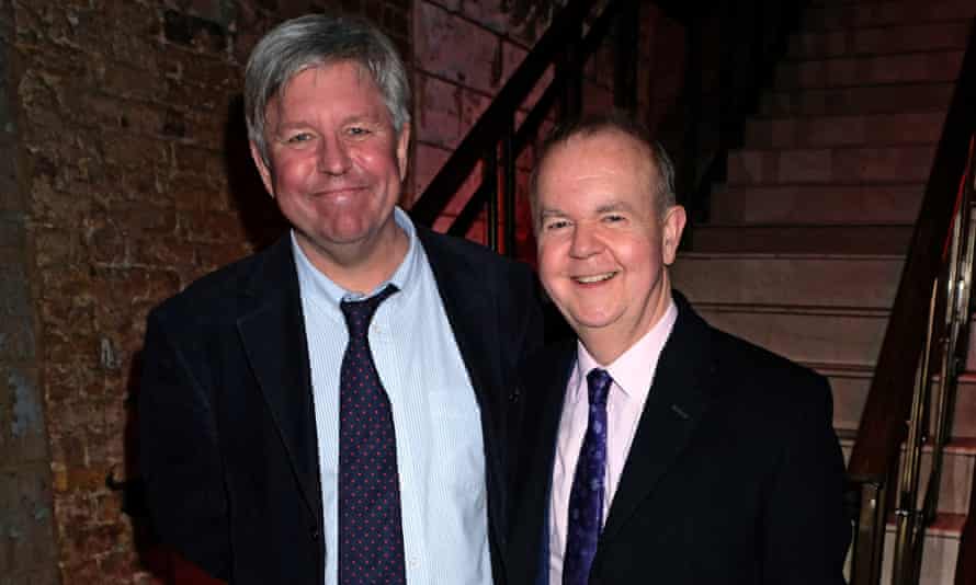 Nick Newman and Ian Hislop.