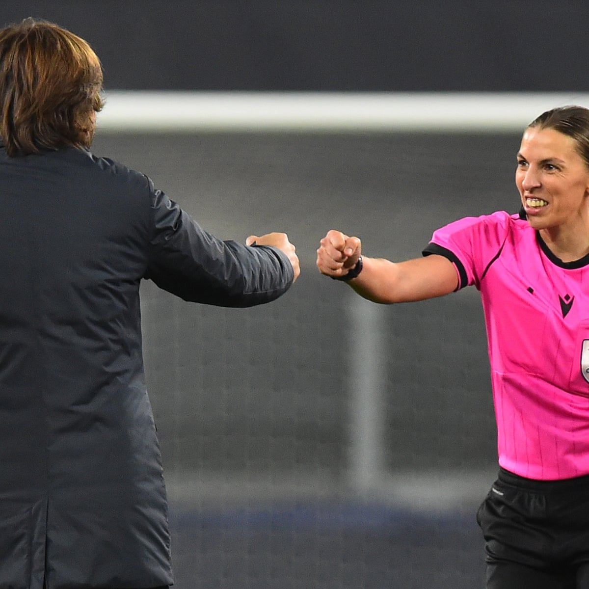 Champions League: referee Stéphanie Frappart makes history in Juventus win  | Champions League | The Guardian
