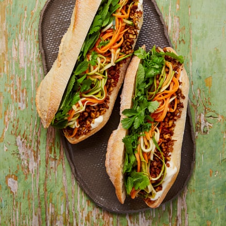 Pulled Pork Banh Mi Pork Roll HOT Pulled Pork Banh Pork Rind