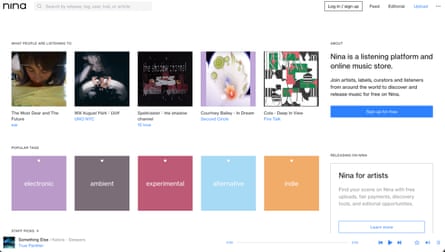 A view of Nina Protocol.