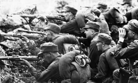 Finnish troops iin the second world war