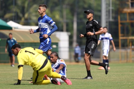 Referee Ismail Elfath during a training session prior to the seminar for prospective World Cup 2026 referees from CONMEBOL and CONCACAF on January 13, 2026 in Rio de Janeiro, Brazil.