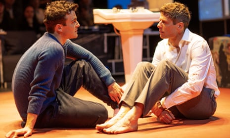 James Norton (right) as Jude in A Little Life, with Luke Thompson as Willem