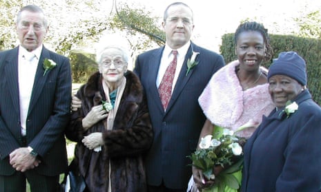 Icilda Williams at a family wedding