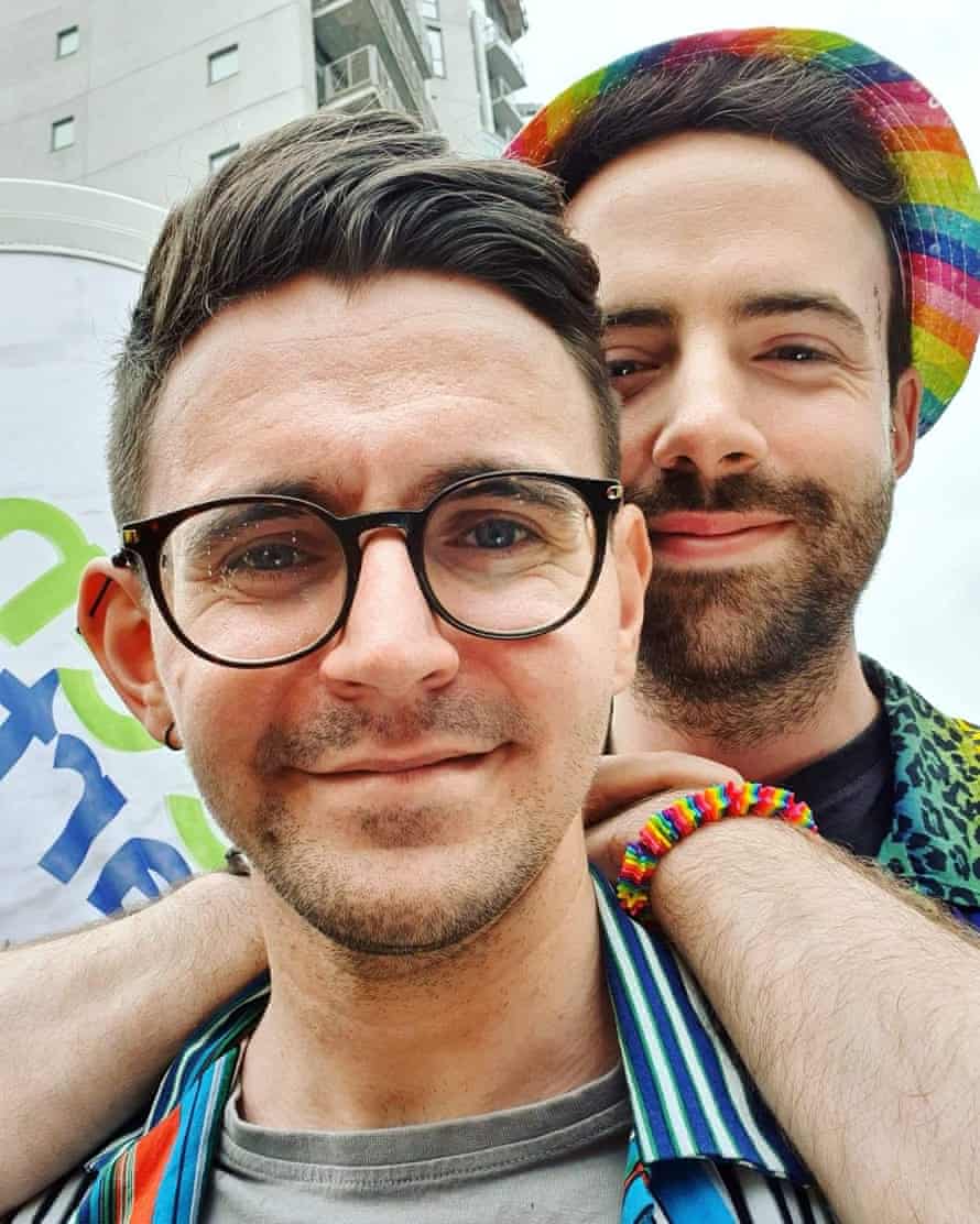 Cory Quinn, left, and his partner Anthony Flynn