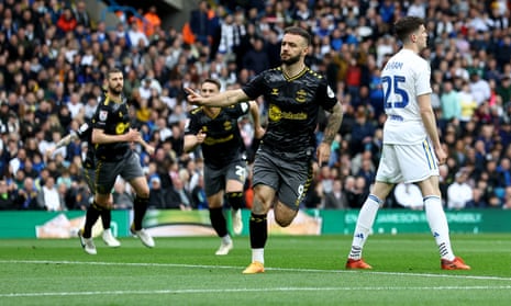 Southampton add to Leeds' misery as pair land in Championship playoffs |  Championship | The Guardian