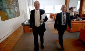 Senators David Leyonhjelm and Bob Day.