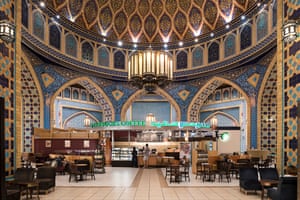 The Persian Court at the ibn Battuta Mall, Dubai, 2016, the series Dubai. Bread and Circuses 2016. Bread and Circuses is a three-year documentary project on leisure, consumerism and market-driven urbanisation in Dubai. It showcases the city as the ultimate playground of globalisation and capitalism, while raising questions about authenticity and sustainability – a Persian Court cum Starbucks? Dubai’s rapid transformation from a dusty fishing town in the 1960s to the ultra-modern metropolis of today fascinates supporters and critics. With its prestigious shopping malls, artificial islands and iconic skyscrapers (not to mention hordes of migrant workers), the little emirate on the Persian Gulf may prove to be a future model city or a short-lived playground for the fortunate.