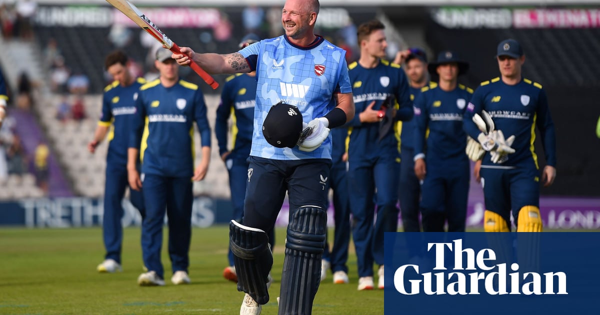County cricket: Lancashire and Kent reach Royal London Cup final - The Guardian