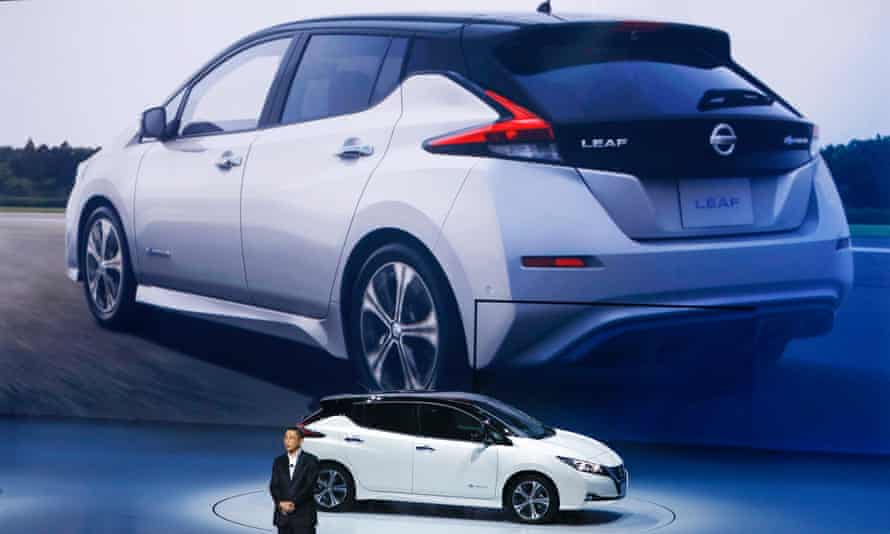 New Nissan Leaf Has One Pedal Driving Mode For Both Accelerating And Braking Motoring The Guardian New Nissan Leaf Has One Pedal Driving Mode For Both Accelerating And Braking Motoring The Guardian